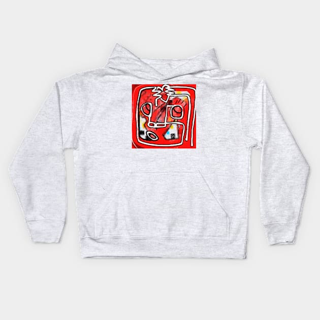 heart Kids Hoodie by Angel Rivas